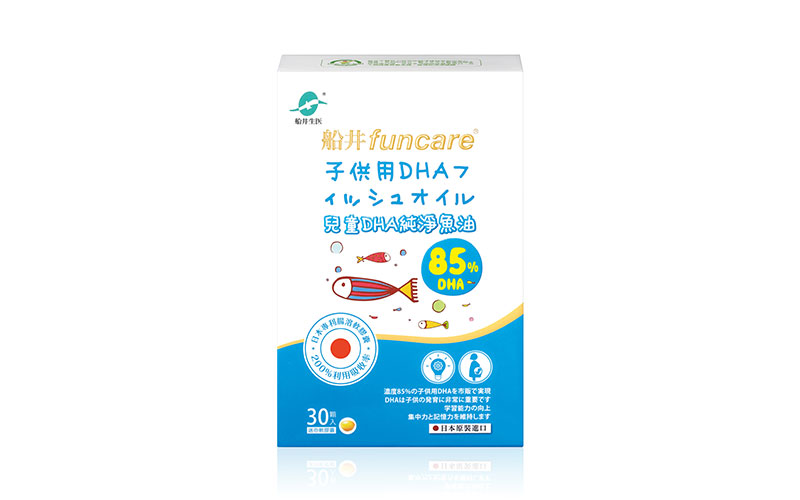 船井®兒童DHA純淨魚油(30顆/盒)