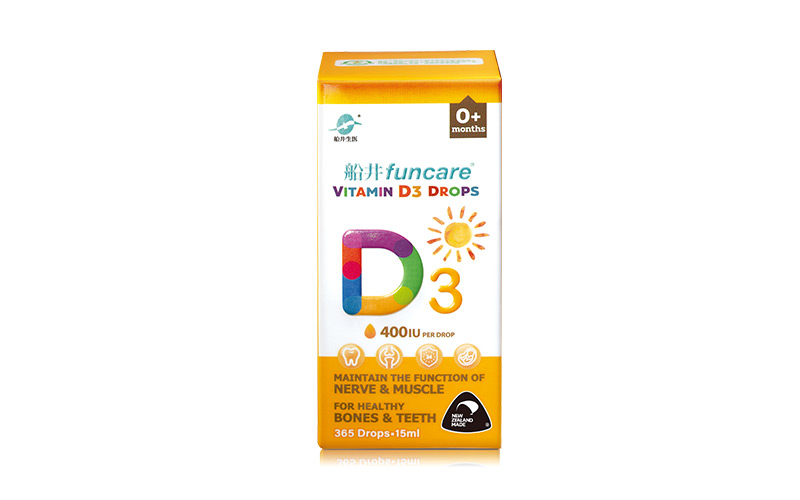 船井®陽光維生素D3滴劑(15ml/瓶)
